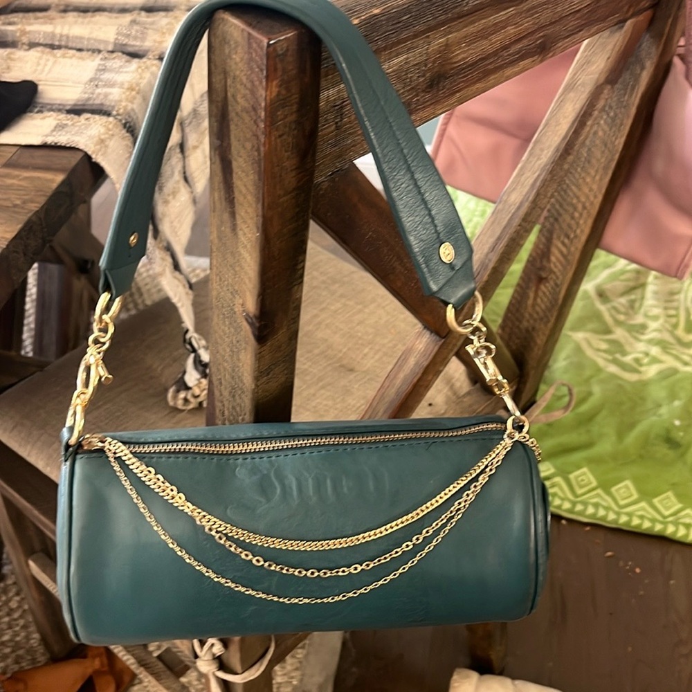 Rare Vintage P&G Juicy Couture Leather Barrel Bag - Picture 3 of 17